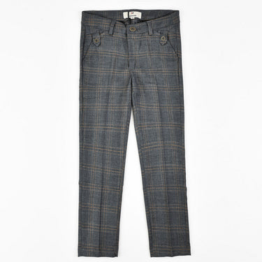 Melange Boys Texture Pants - Kidichic